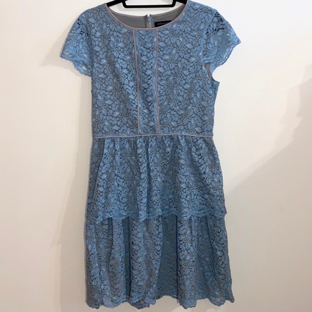 Banana Republic Blue Lace Dress
